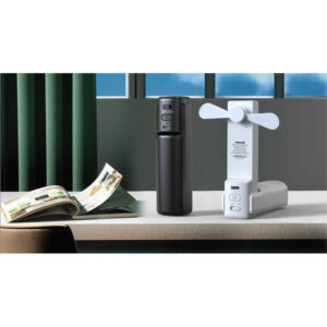 4-in-1 Fan Powerbank with Safety Alarm & Torch