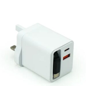 80W GaN Fast Charger Adapter with Retractable Type-C Cable | Corporate Tech Gifts UAE