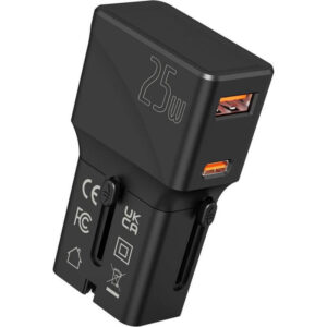 @memorii Pocket World Travel USB Charger 25W