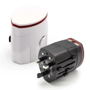 Dual USB Universal Travel Adapter Converter Plug