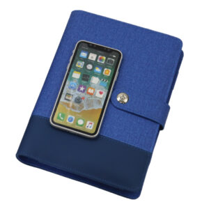 Executive A4 Portfolio with 8000mAh Power Bank & Wireless Charging – Business Organizer