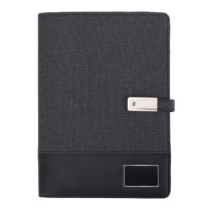 Executive Portfolio with Power Bank & Wireless Charging
