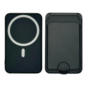 Mag Power Wallet 15,000mAh – Magnetic Wireless Power Bank with Card Holder