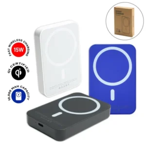 MagSafe Power Bank 10,000mAh – 15W Fast Wireless Charging with Magnetic Attachment
