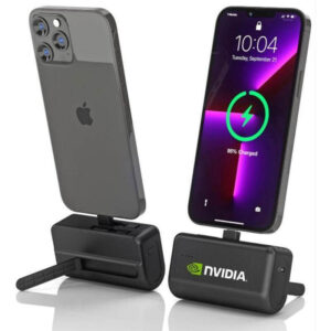 4500mAh Mini Power Bank with Built-in Cable & Stand