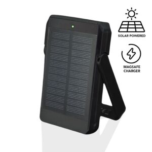 RCS Recycled Solar Magnetic Power Bank 5000mAh – 15W Wireless Charging with Solar Panel