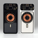 Transparent Magnetic Wireless Power Bank 20,000mAh – 15W Fast Charging with Light-Up Logo