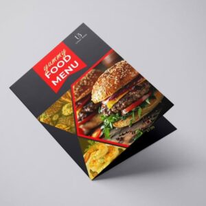 A4 Matt Brochure Printing 170gsm – Full Color Folded Brochures