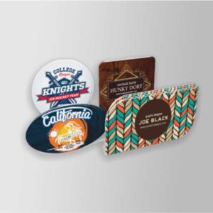 Custom Die Cut Business Cards 400gsm – Matt Laminated Full Color