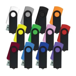 Black Swivel USB Flash Drive