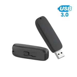 Light-Up LED Logo USB 64GB USB 3.0 with Slide Button