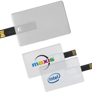 Transparent USB Flash Card 4GB–32GB